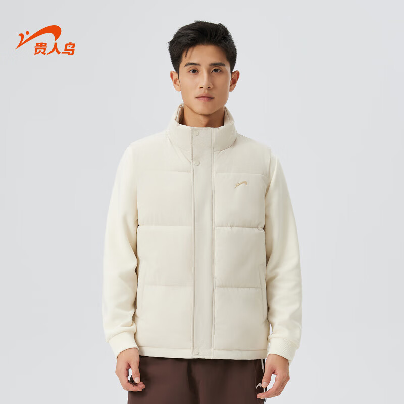 贵人鸟服饰五折合集 领5折卷 39.5元 舒适保暖棉马甲 - 线报酷