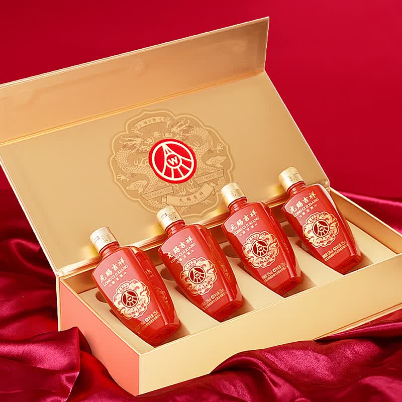 五粮液仙林生态 52度高度白酒 125ml*4瓶礼盒装(每2盒送1礼袋)