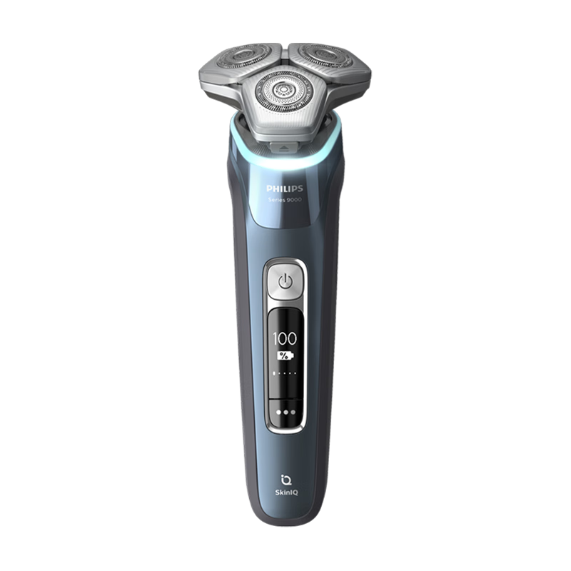 飞利浦（PHILIPS）电动剃须刀旋护9系Pro经典版 SkinIQ高端智能光感刮胡刀 生日礼物送老公送男友 国家补贴