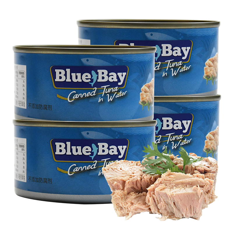 ڲʵζbluebayǹͷ180g*4ˮ ʳɳ֬ں89.82Ԫ2(44.91Ԫ/)