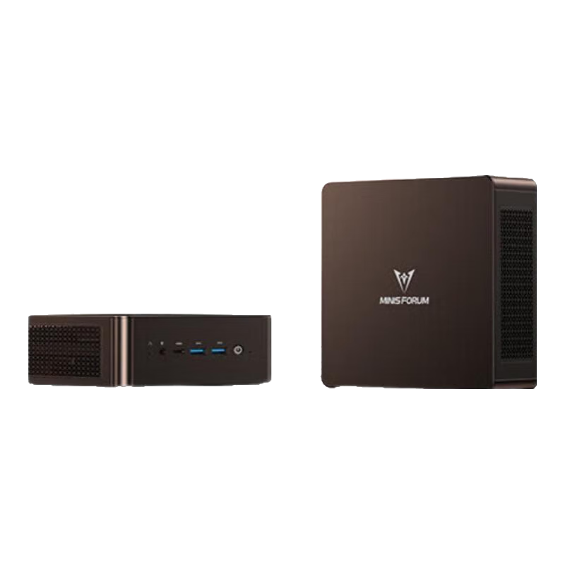 铭凡UM880Pro/890Pro锐龙R7-8845HS迷你电脑mini主机游戏办公双网口Oculink接口 UM880PRO(R7-8845HS) 32G DDR5/1TB固态(限时补贴)
