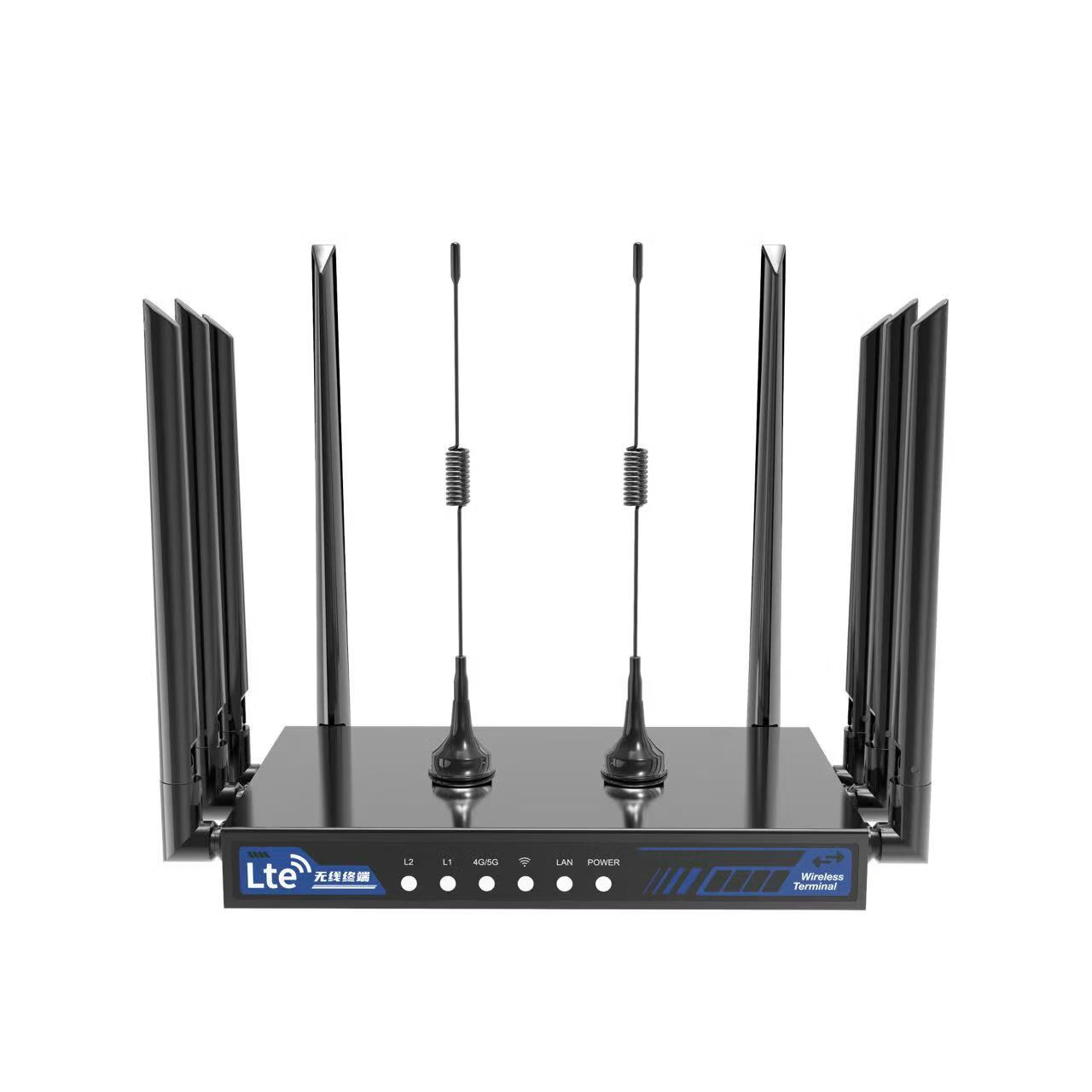 卡讯诺2025新款5G4G三网通随身wifi无线路由器便携式无线宽带光纤网速千兆网无限速流量不拉网线免拉网线 【工业版】36核+10天线wifi6提速800%