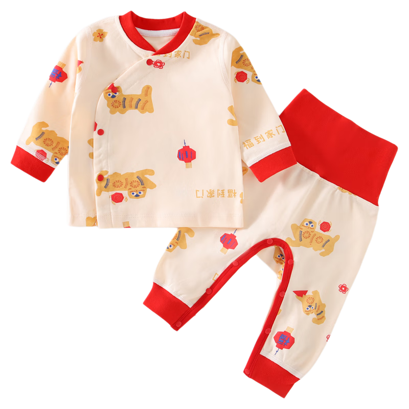 ���ڲ�������Ȥ�ﱦ�����ޱ�ů���·�����װ�����������ǿ���������ͯ�����˯�� �������ź�ɫ 80 ������73-80cm��19-23�ﱦ����    35.88Ԫ