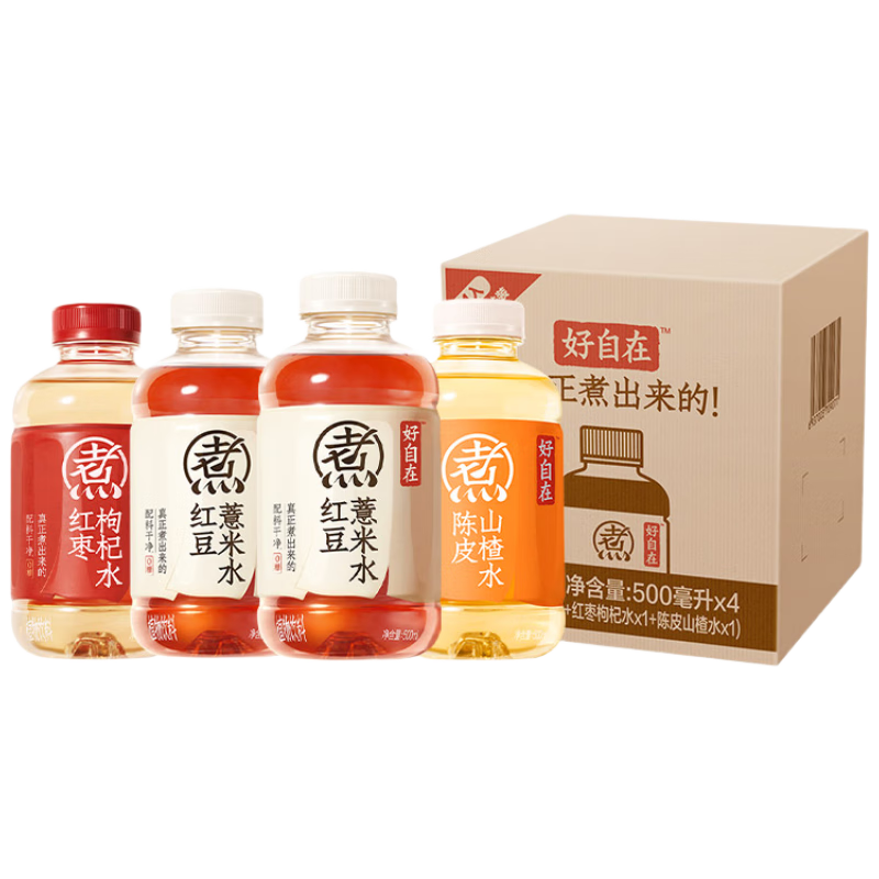 Ԫ��ɭ�� ������ 500ml*4ƿ �춹޲��*2+�������*1+��Ƥɽ�*1 14.9Ԫ���軻����