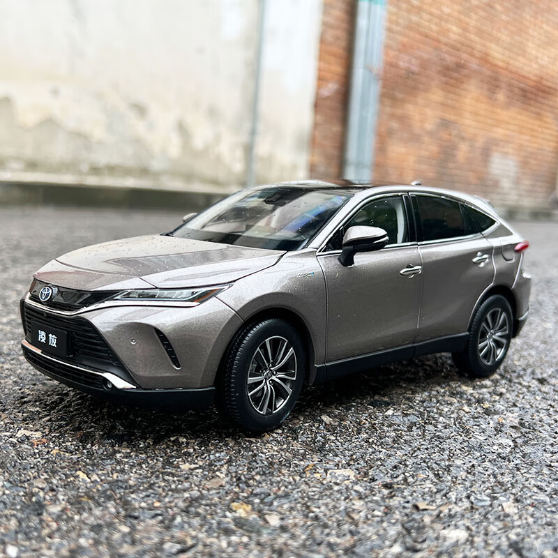 toyota harrier 越野车 仿真合金收藏汽车模型 丰田凌放 金色