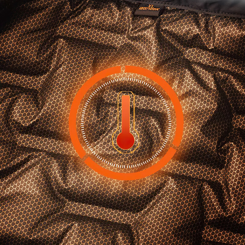 日高新品秋冬季棉服外套男款休闲棉衣防风防水运动棉衣防跑棉 黑色 (男女同款) XL