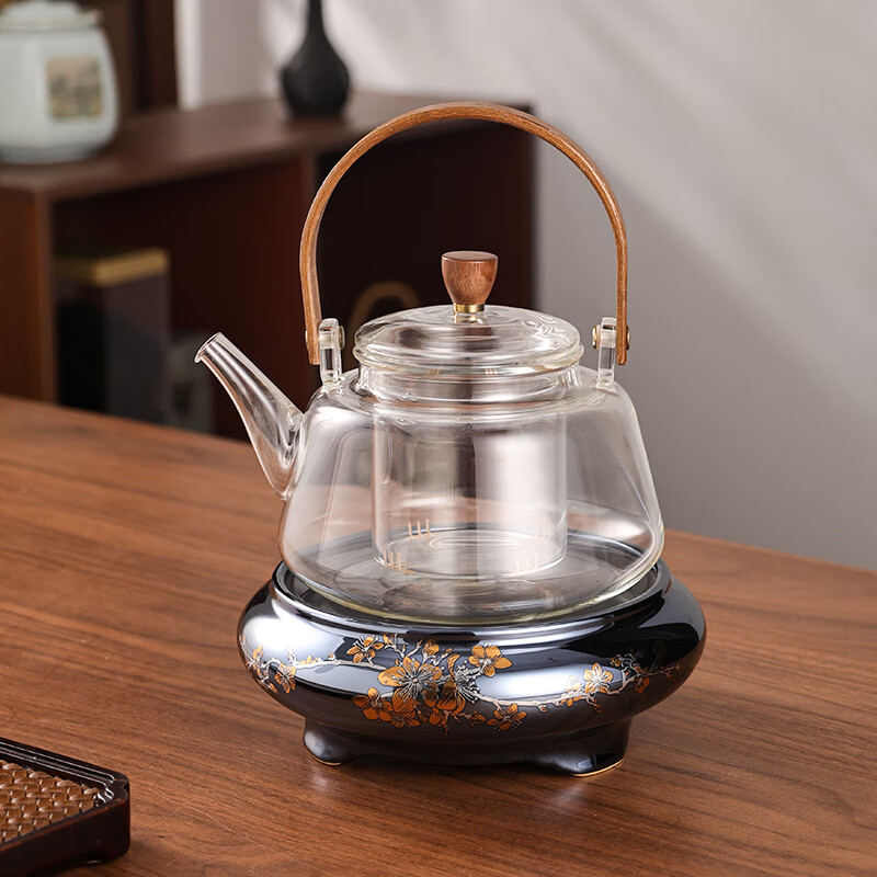 岳恒电陶炉煮茶器茶炉茶壶套装礼盒装送礼高端茶具套装礼品 问鼎天下