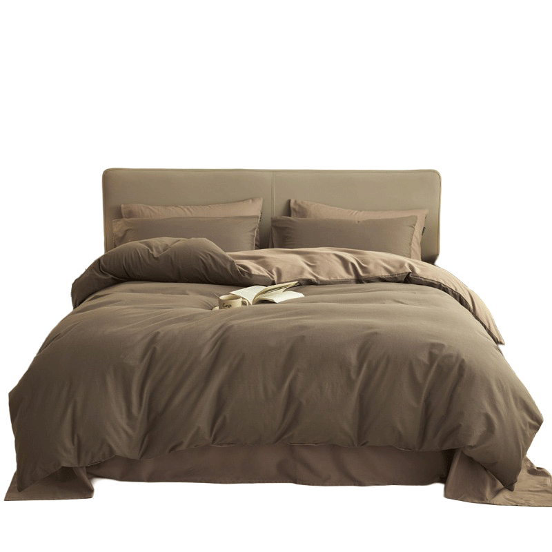 雅鹿100%纯棉被套单件 全棉单人学生宿舍被罩舒适床上用品150x200cm