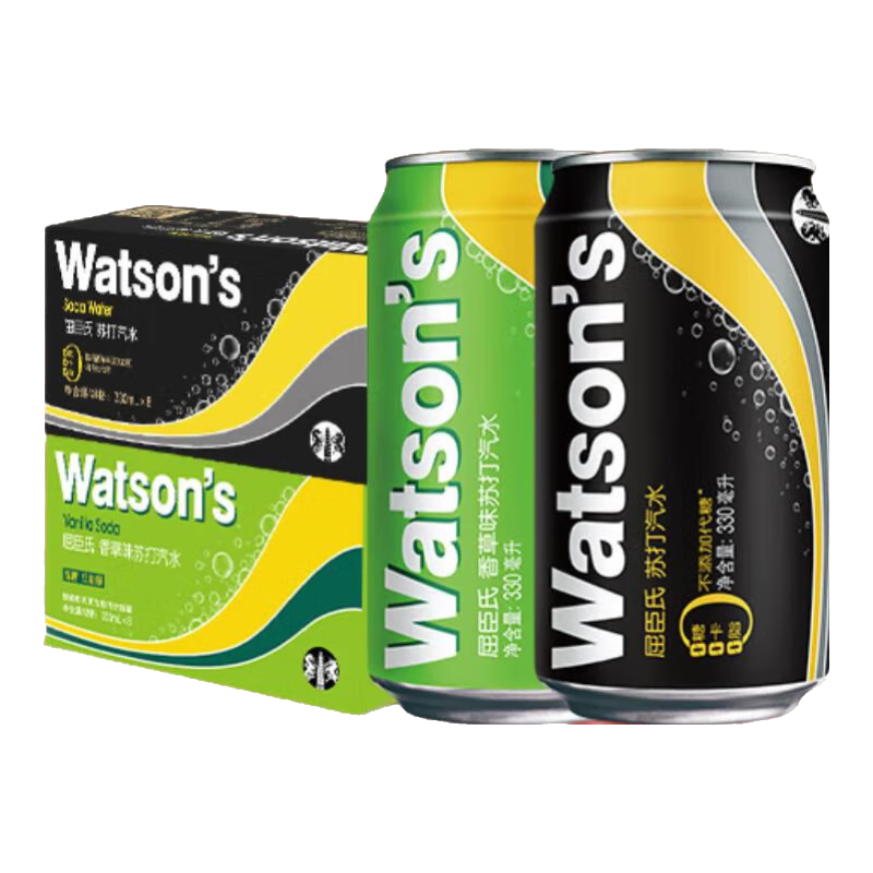 ���ڲ��������׵��������ϣ�Watsons���մ���ˮ ԭζ330ml*8��+���330ml*8�� 55.8Ԫ