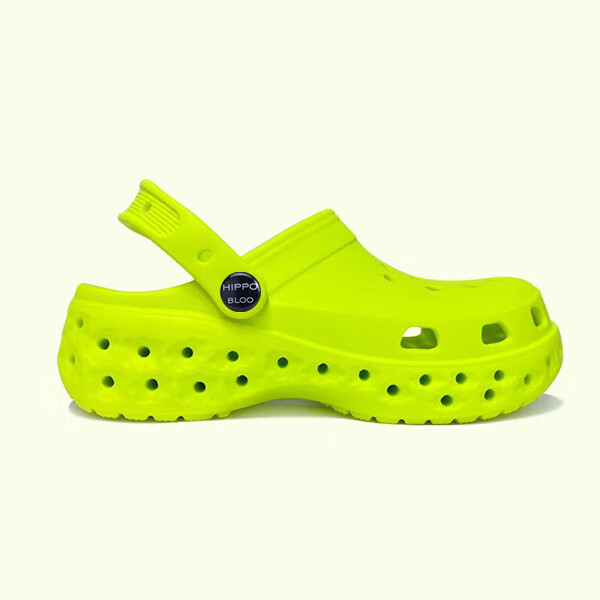 🩴39.9神价入手｜巨增高洞洞鞋！沙滩旅游外穿太亮眼，学生党打工人都爱惨～