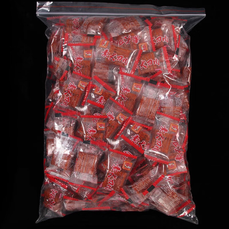 雪偉小馬哥大刀肉辣條零食網(wǎng)紅辣條兒時(shí)宿舍耐吃麻辣零食小吃整箱 ()約150個(gè)