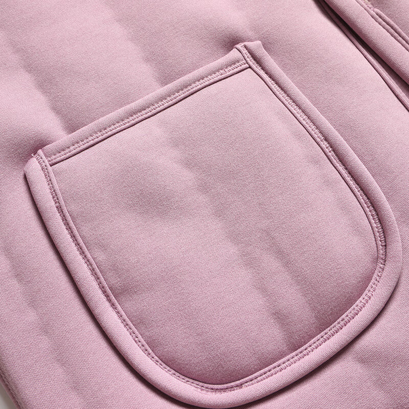 拾福冬季休闲羊毛保暖棉服外套中老年女装妈妈装上衣衣服可内搭可外穿 粉色 4XL