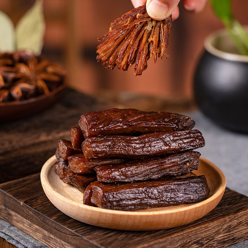 1号牧场内蒙古风干牛肉500克 牛肉干牛肉块组合装休闲健身零食 散装称重 【原味】牛肉干+牛肉块共500g