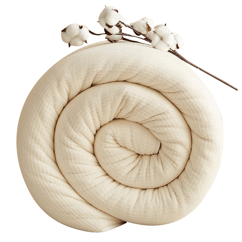 无印良品100%新疆棉花被子棉絮盖被垫被褥子秋冬季加厚棉胎被芯6斤150x200