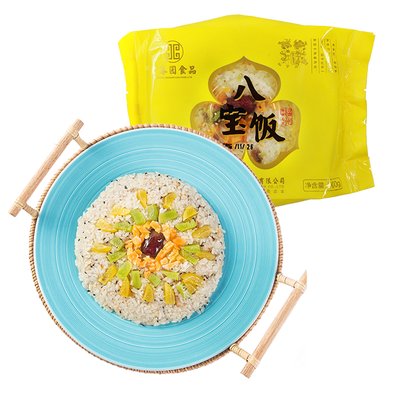 聚春園官方八寶飯福州特色小吃美食甜品糯米飯香甜軟糯酒店宴會(huì)客甜品 八寶飯 500g