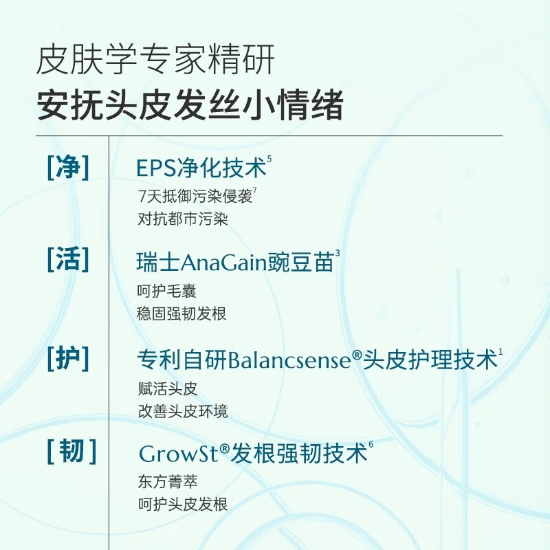 赋强头皮清洁净化乳净澈油脂舒爽头屑痒毛囊堵塞头皮清洁乳 【15ml*2】新包装