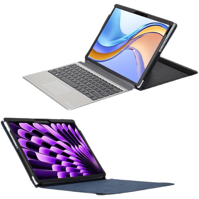尚沫适用惠普Elite x2 G4平板皮套Elite x2 1012 G1 G2 G3保护套可跟键盘一起使用G8二合一笔记本平板 Elite X2 1012 G4/G8黑色