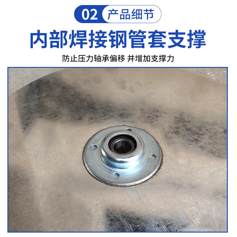 新款加厚放线转盘电缆光缆放线架带轴承钢丝绳放绳器气柱袋放卷器 400型号转盘