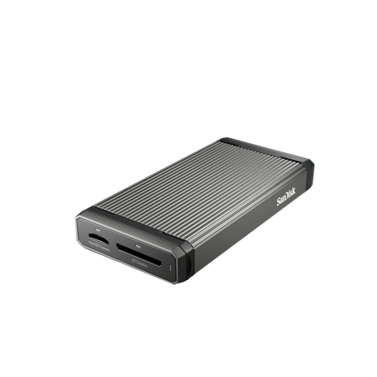 閃迪（SanDisk）高速SD/TF內存卡讀卡器 支持4K/5.3K高清視頻錄制 相機無(wú)人機監控存儲卡讀卡器 手機平板電腦