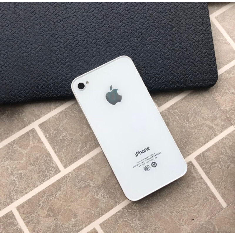 二手Apple/苹果4代2手iPhone4S代智能备用老人机学生手机 白苹果4S（WIFI版本） 8成新 x 32GB x 中国大陆