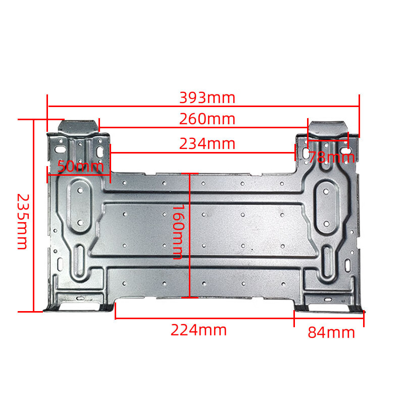 第鑫美的空调挂板kfr-26g墙板变频空调内机安装挂架1匹1.