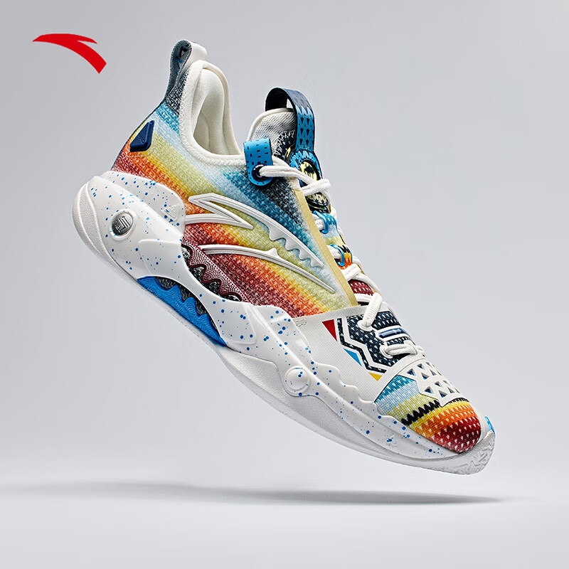 安踏【凯里·欧文同款】狂潮5PRO丨氮科技篮球鞋男低帮专业实战运动鞋