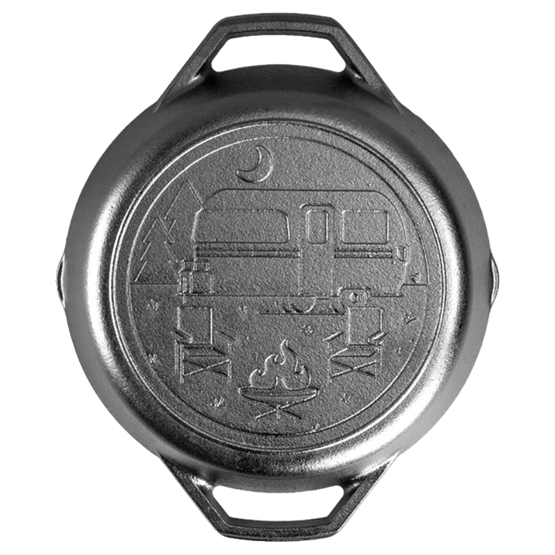 LODGE ����������� 26cm��ճͿ�� ����ȼ����ͨ�� ¶ӪҰ�� �������� ��ɫ//��ɫ 10.25 Ӣ�� (Լ 26 cm) 280.8Ԫ