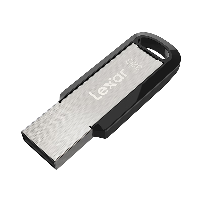 雷克沙高速U盘3.0 金属 加密 电脑优盘办公U盘 高速读写 M400 32GB