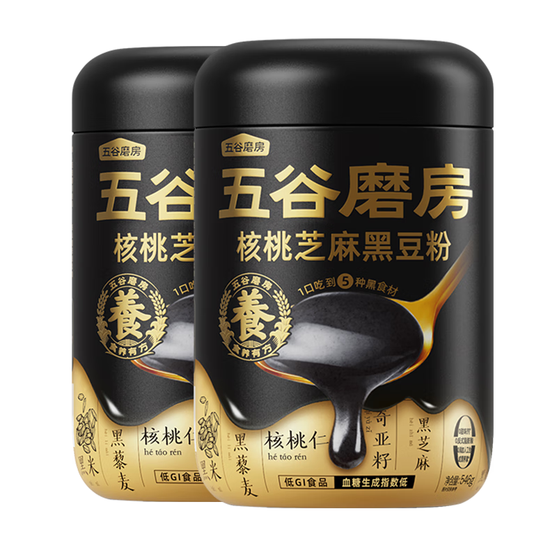 ���ڲ��������ĥ����GI��֥��������׺�����֥��ڶ��ۼ�ʳ��ʳ��ʹ��ͷ�546g*2�� 89.8Ԫ