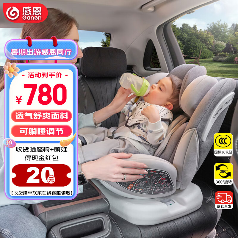 �ж���ͯ��ȫ����0-4-12��360����ת ISOFIX ������ʿ��