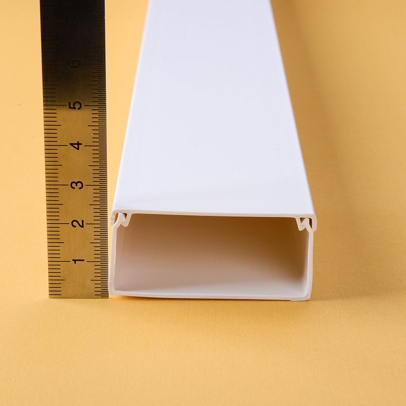 仁聚益pvc线槽国标加厚明装墙面明线线槽家用装饰塑料走线槽5025 50*