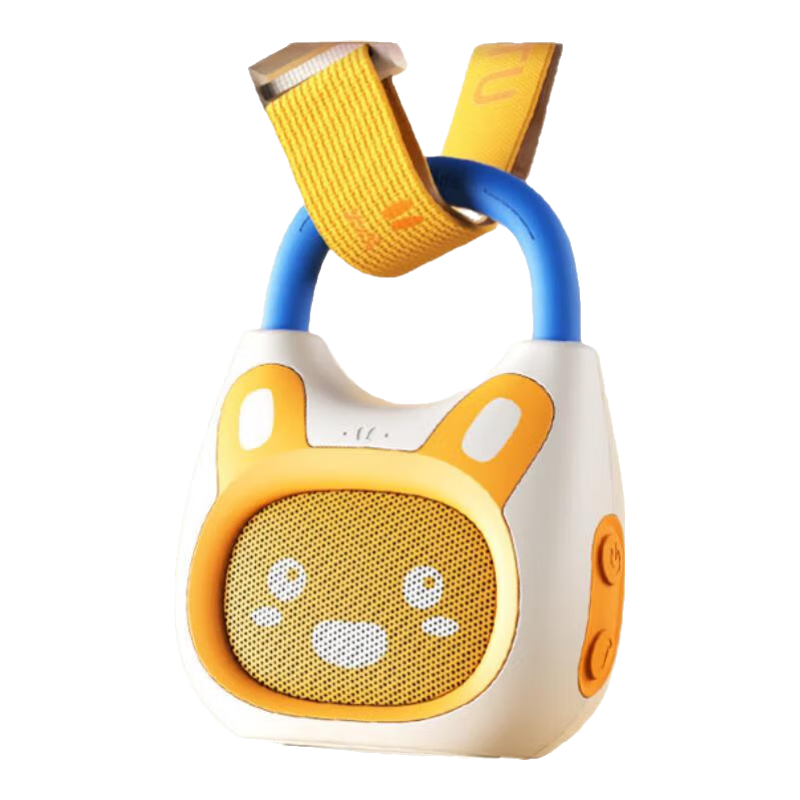 火火兔幼兒小巧故事機(jī)K1熏聽兒歌早教機(jī)智能學(xué)習(xí)機(jī)男女孩玩具新年禮物 K1 元?dú)獬龋?歲+)搭配背帶掛環(huán)