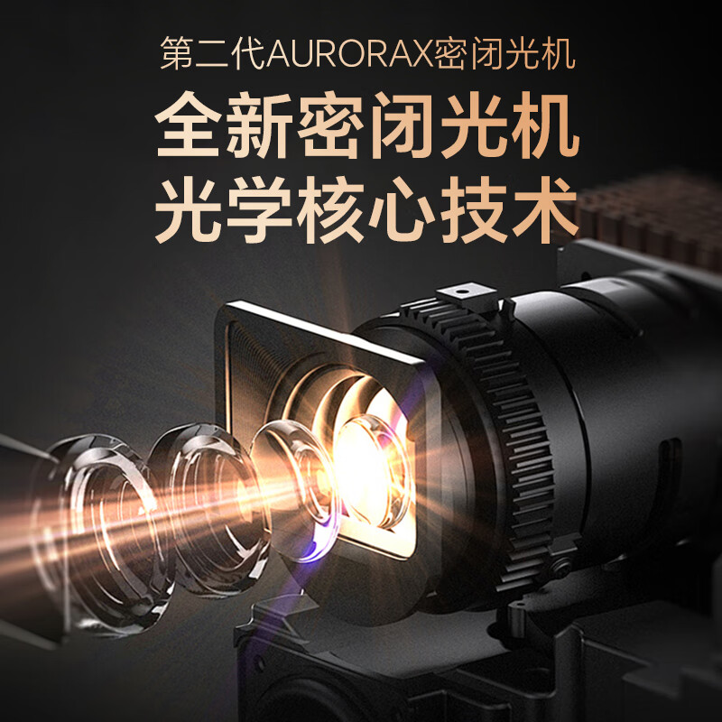智越家【年度旗舰新品】投影仪家用超高清白天送幕布1080P办公投影机卧室电视手机智能家庭影院 全自动对焦丨全封闭光机丨WiFi6