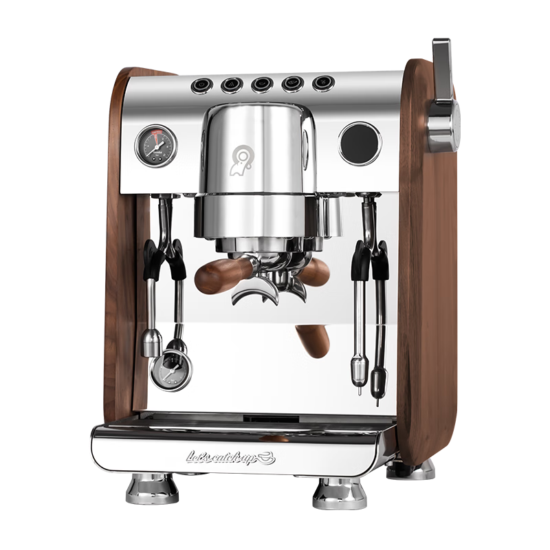 格米莱（Gemilai）【情人节礼物】银鲨G3148C咖啡机 家用商用半自动咖啡机小家电美式浓缩双锅炉旋转泵