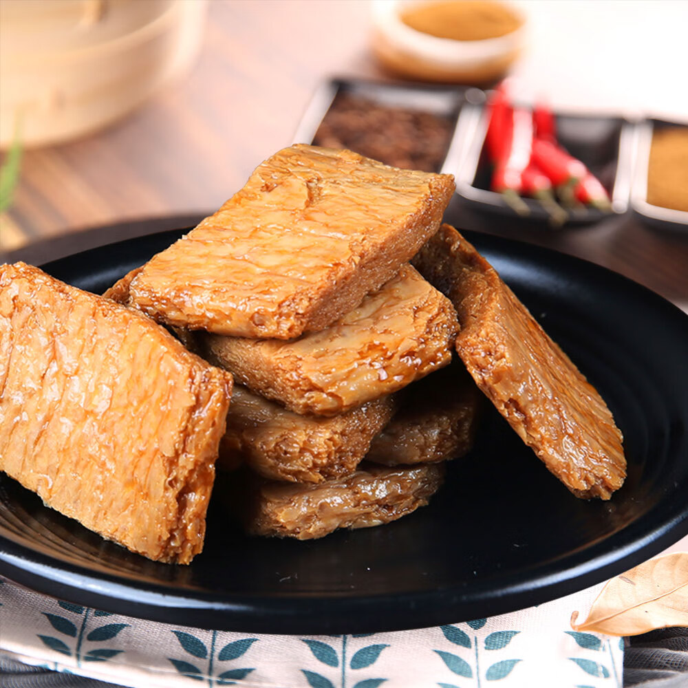 紫燕百味鸡手撕素肉卤香味预制菜素牛排辣卤零食休闲食品辣条豆干60g