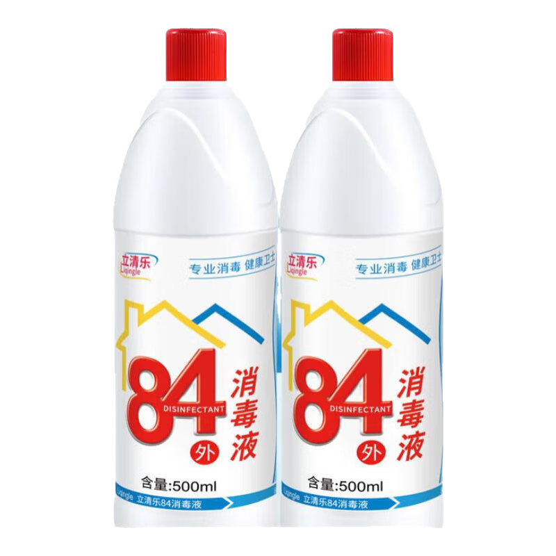 ������84����Һ����ɱ������ˮ�Ƶ��׶�԰����Ư��ȥ��ȥ�۽�� 500ml*2ƿ 2.99Ԫ