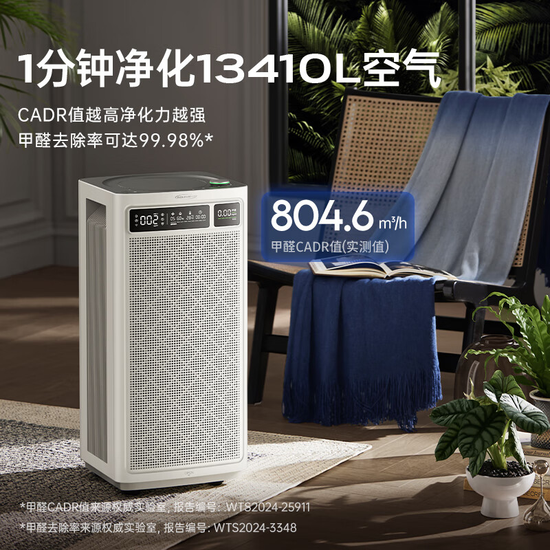 SOLEUSAIR【家电补贴】舒乐氏空气净化器b01/a10系列除甲醛分解除tvoc异味pm2.5家用宠物空气净化器除菌过敏 B01(PLUS)净化升级