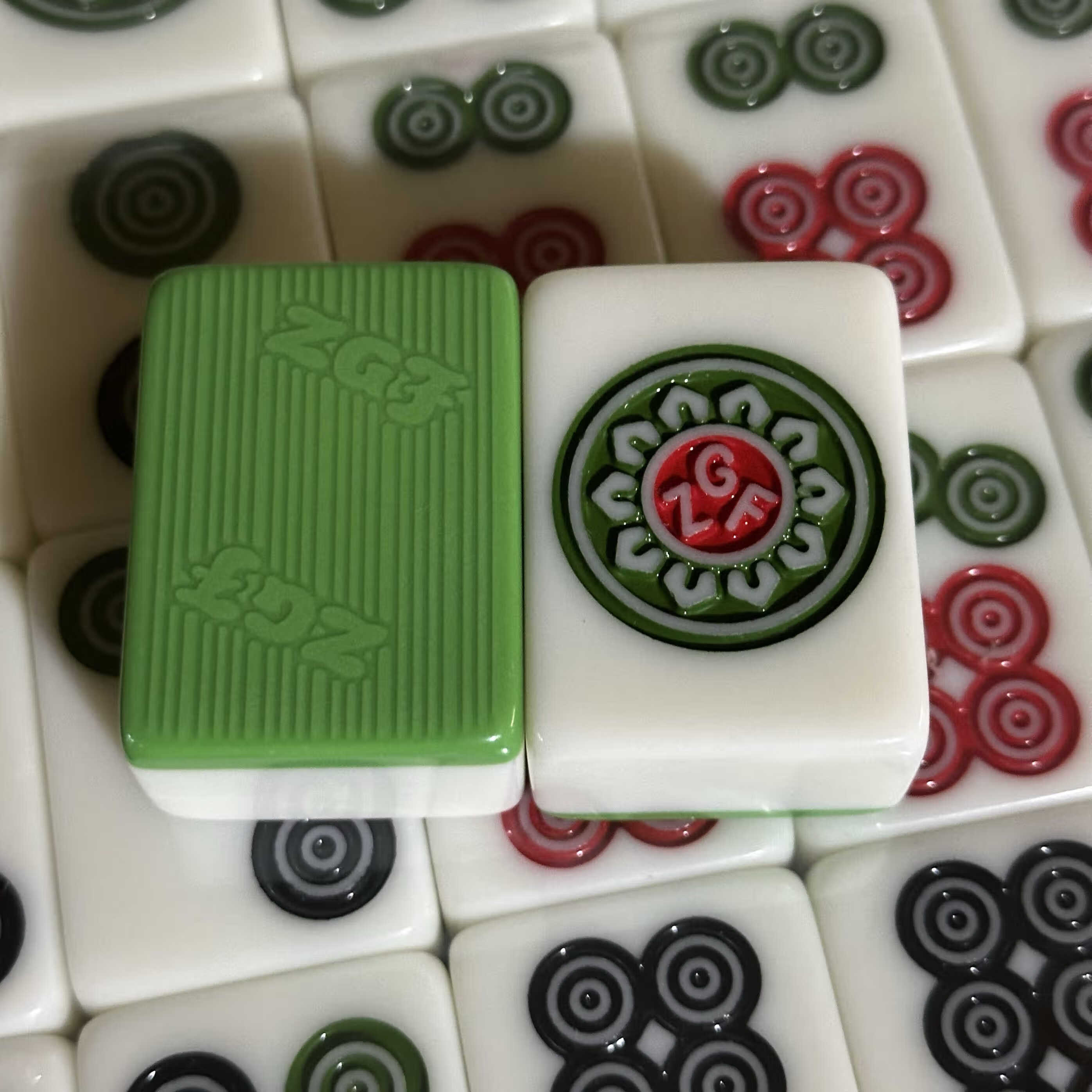 牌补配强磁棋牌室家用全自动麻将机配单个 zgf52号绿色单个下单备注