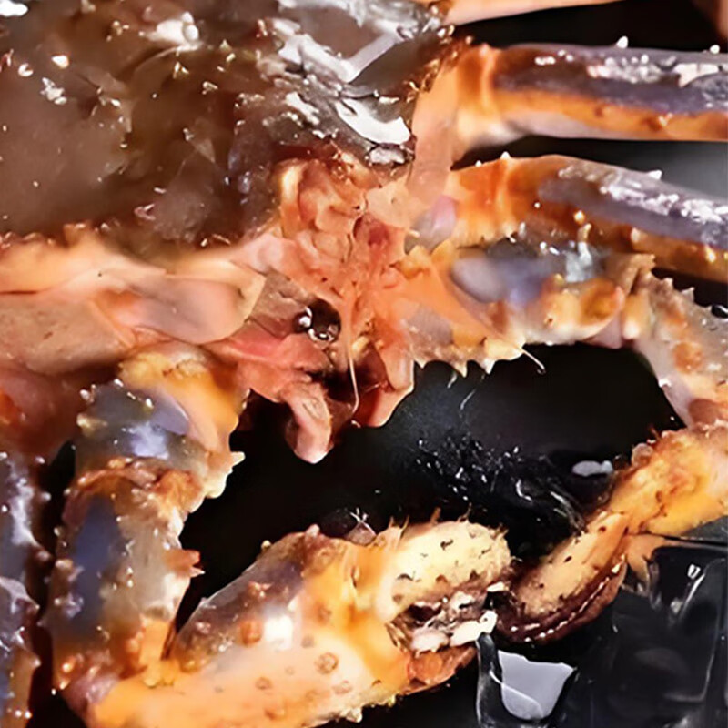 码头私语生冻鲜活帝王蟹5斤次日达生鲜海蟹帝皇蟹长脚蟹海鲜水产中秋礼物 7.5-8斤/只【送蚝王*2+辽参*1】