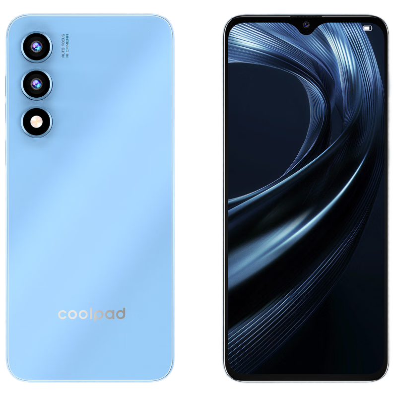 酷派（Coolpad）鋒尚50 Lite全新超薄八核256G智能手機(jī)學(xué)生價(jià)便宜大屏百元機(jī)長(zhǎng)續(xù)航老人老年備用機(jī)游戲電競(jìng) 海天藍(lán)