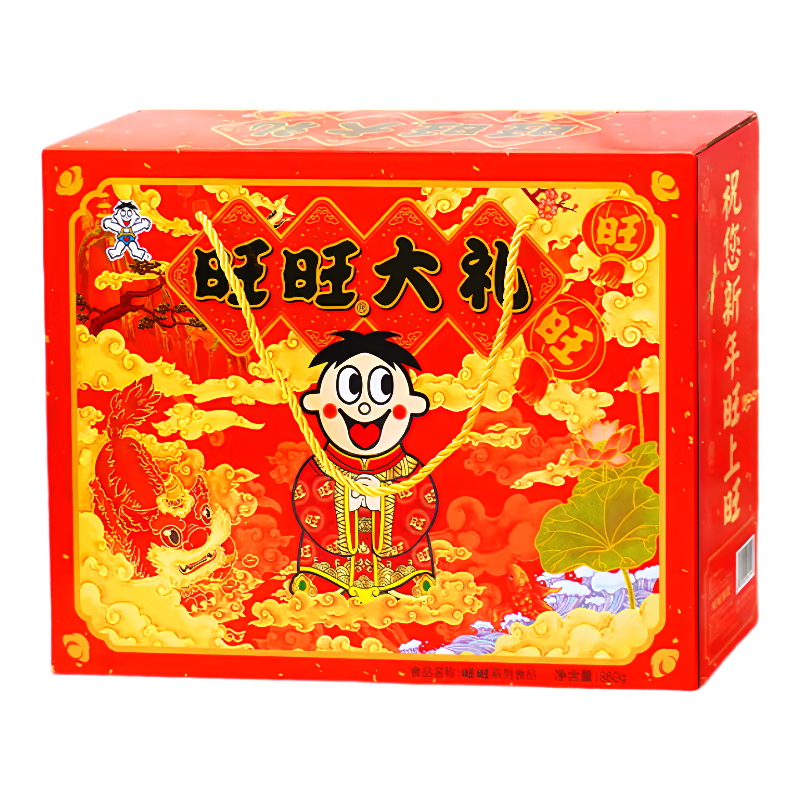 旺旺 零食大礼包 860g 临期清仓 *2件