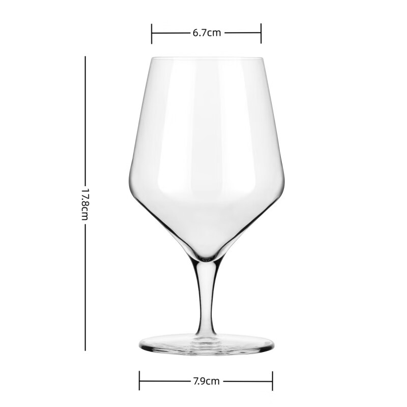 利比(Libbey)進(jìn)口水晶玻璃高腳杯香檳紅酒威士忌創(chuàng )意酒杯 普瑞斯多用水杯9118 473ml