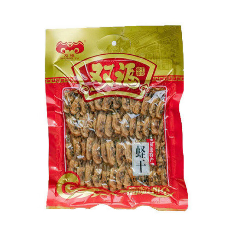 雙福蟶干200g袋裝福建特產(chǎn)海鮮干貨煲湯食材蟶子干 雙福蟶干200g