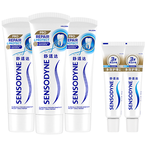 ���ʴ� רҵ�޸����������� novamin���� 90g*3֧+30g+��ˢ 95Ԫ