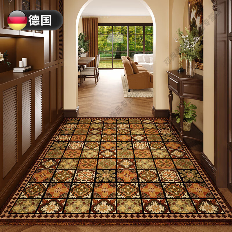 DEATKN德国高端美式覆古入户地垫中古风门口地毯大门垫子进门脚垫美拉德 美拉德PRO 一线_线大厂+质保1年