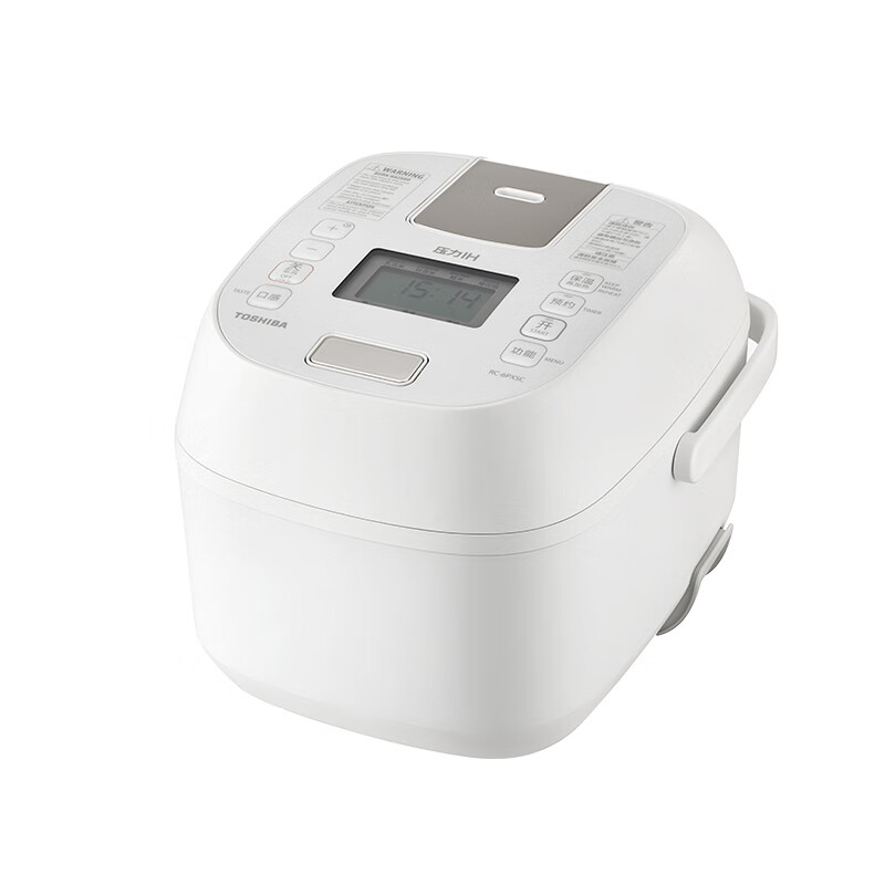 东芝小白桃迷你鲜饭煲 进口不沾涂层 多功能家用智能IH加热微压力小型电饭锅1-2人 日本同款 单内胆丨 2L 丨RC-6PXSC