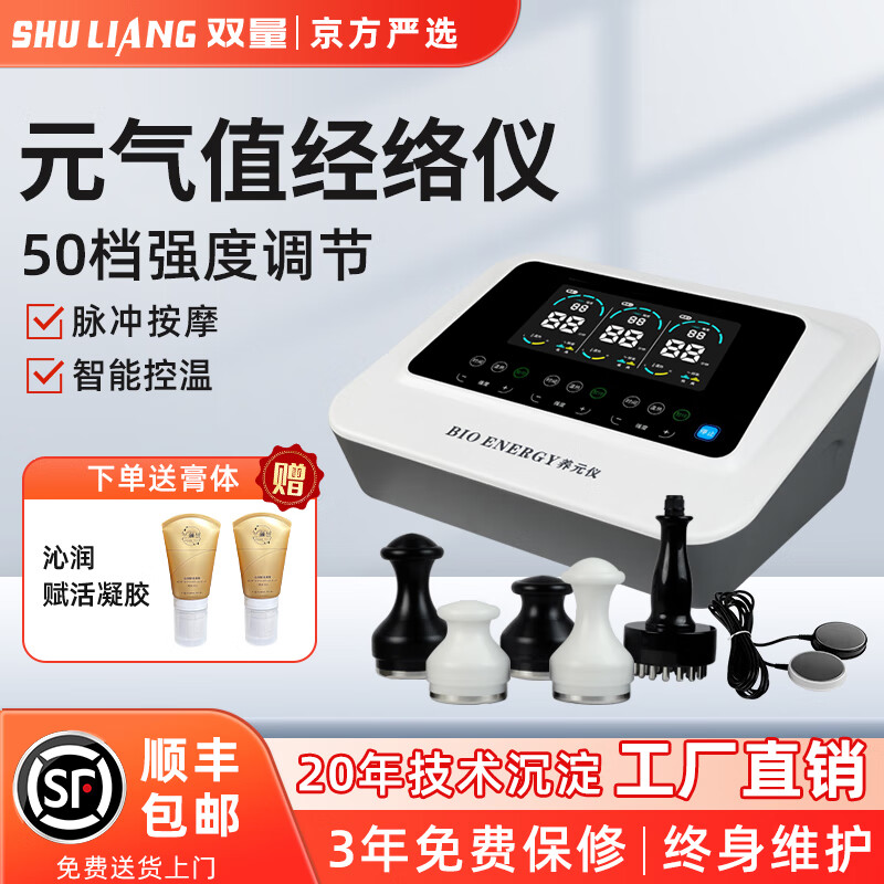雙量元?dú)庵到?jīng)絡(luò)儀器BIO生植物電GenQi常青中國同款電療疏通經(jīng)絡(luò)理療儀 頂配版本【主圖款】