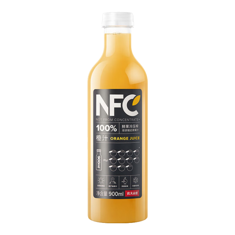 ũ��ɽȪ 100%NFC��֭ ���� 300ml *24ƿ 134.9Ԫ