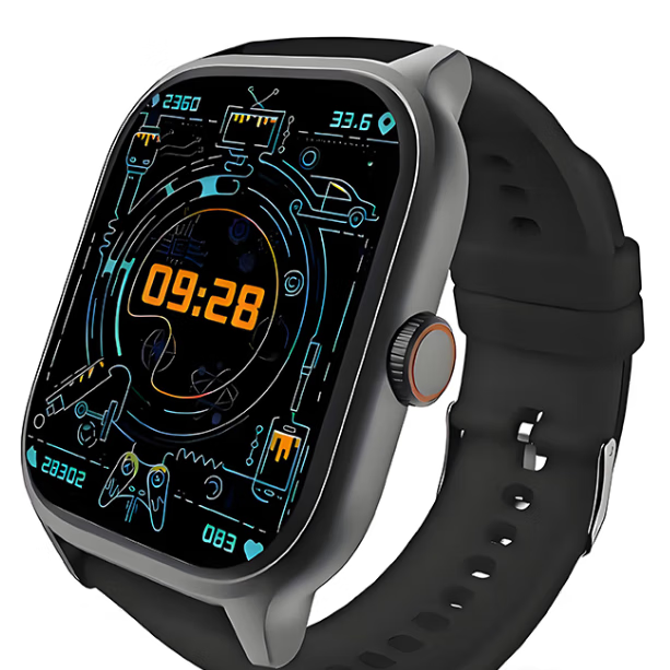 高精准血糖监测智能手表血压手表测尿酸血脂心率血氧 [灰色]多功能智能健康手表