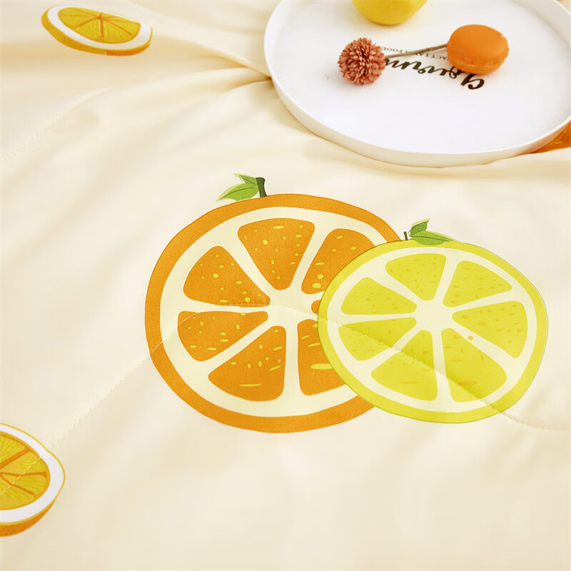 唐纳家纺唐纳亲肤棉夏凉被空调被双人薄被可机洗家用床上用品150*200 亲肤棉夏被-心想事成 150x200CM